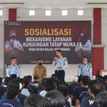 RESMI BUKA LAYANAN TATAP MUKA SENIN DEPAN, KARUTAN PEKANBARU KANWIL KEMENKUMHAM RIAU SOSIALISASIKAN MEKANISME KUNJUNGAN KEPADA WBP