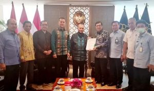 Menkumham Yasonna Laoly Terima Audensi Wagubsu Musa Rajekshah Bersama Jajaran Pengurus Yayasan UISU dan Rektor UISU
