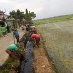 PEMDES kutakarya bersama jajaran TNI.POLRI berserta masyarakat Dan SAT POL PP Giat laksanakan kerja bakti