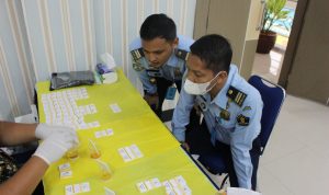 Guna Deteksi Penyalahgunaan Narkoba, Kantor Imigrasi Cilacap Bekerja Sama Dengan BNN Kab Cilacap Menggelar Test Urine