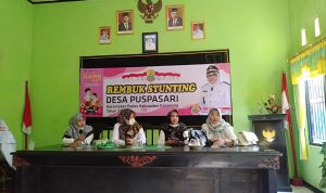 Pemdes Puspasari kecamatan pedes karawang menggelar rembug stunting