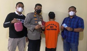 Polsek Penengahan  amankan 1 orang pelaku Curat