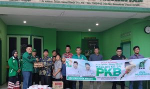 Peringati Harlah ke 24, PKB Kota Medan Aksi Sosial Salurkan Sembako ke Panti Asuhan