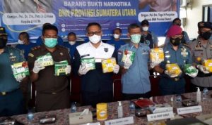 BNNP Sumut Sebut 5 Tersangka 68,67 Kg Sabu Terancam Hukuman Mati, DPP Garnizun Tegaskan Dukungan