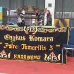 PRK Telagasari menampilkan pagelaran wayang golek dalam acara HALEUANG BMMK