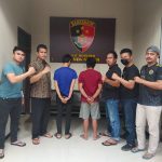 “3 pelaku curat berhasil diamankan polsek natar”.