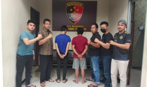 “3 pelaku curat berhasil diamankan polsek natar”.
