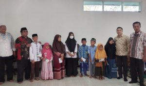 Meyambut 1 Muharram 1444 Hijriyah Camat Dan Kesos Jayakerta Gelar Santunan Anak Yatim Dan Piatu
