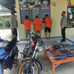 “Jajaran Polsek Merbau Mataram Bersama Tekab 308 Polres Lamsel Gulung  Komplotan Pelaku Curat”.