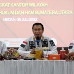 Adakan Rapat Persatuan Olahraga Pengayoman (POP), Kakanwil Sumut: Fokus Pada Jangka Panjangnya