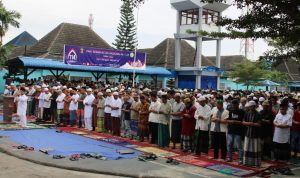 Gelar Shalat Idul Adha 1443 H, Warga Binaan Rutan 1 Medan Penuhi Shaf Shalat