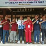 Atlet NPCI Kabupaten Bekasi Persembahkan Emas Untuk Indonesia Di Asean Paragames Solo