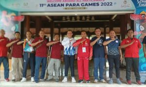 Atlet NPCI Kabupaten Bekasi Persembahkan Emas Untuk Indonesia Di Asean Paragames Solo