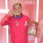 Atlet NPC Kabupaten Bekasi Persembahkan Medali Emas Dievent Asian Paragame Solo