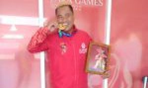 Atlet NPC Kabupaten Bekasi Persembahkan Medali Emas Dievent Asian Paragame Solo