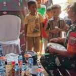 Penuh Bahagia, Kedekatan Dandim 0421/LS Dengan Anak-Anak Di Lokasi TMMD Ke-114.