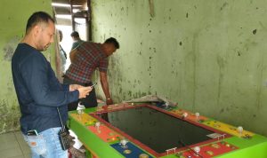 Polsek Percut Sei Tuan Berantas Judi Mesin Ketangkasan di Wilayah Hukumnya
