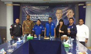 Ketua Umum Partai UKM Indonesia Sambangi Ketua DPW PAN Jatim di Rumah PAN
