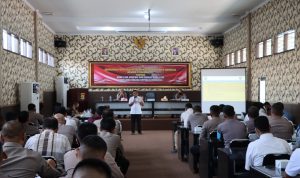 “Sosialisasi perpol kode etik profesi di polres lampung selatan”.