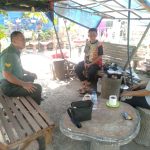 Babinsa Kodim 0201/Medan Apresiasi dengan Kios Bonsai Okebung