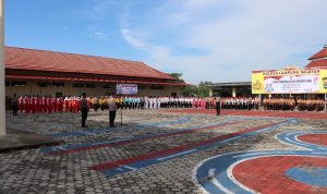 Polres Lampung Selatan Gelar lomba PBB tingkat SD dan SMP.