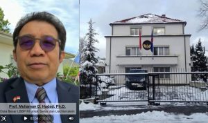 Duta Besar RI untuk Swiss dan Liechtenstein Sampaikan Pesan Khusus di SMSI Award 2022