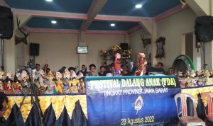 Gelaran Festival Dalang Anak Tingkat Provinsi Jawa Barat