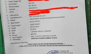 DIDUGA IJAZAH SARJANA HUKUM TIDAK TERDAFTAR DIKTI, FOUNDER MASTER TRUST LAWFIRM DAN FIRMA HUKUM RUMAH KEADILAN KEMBALI DIPOLISIKAN