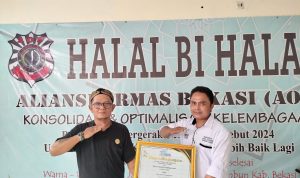Zaenal Abidin Apresiasi Penghargaan SMSI Award 2022, Sebagai Kategori Tokoh Aliansi Ormas Bekasi
