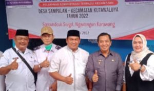 DI SAMBUT BAIK WARGA ACARA GEBYAR PATEN  DI KECAMATAN KUTAWALUYA
