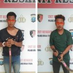 Usai Viral Gerombolan Genk Motor Konvoi Acungkan klewang dan Clurit Di Binjai, Dua Kawanan Pelaku Diamankan