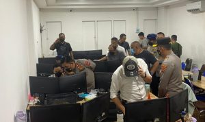 Kapolda Sumut Turun Langsung Gerebek Lokasi Judi di Kompleks Perumahan Elit Medan