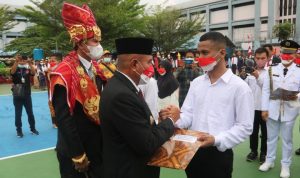 31. 158 Napi Dan Anak Lapas/Rutan Kanwil Kemenkumham Sumut Terima Remisi HUT RI