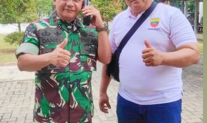 Jalin Silaturrahmi, Pangdam I/BB Ajak Insan Media Latihan Menembak