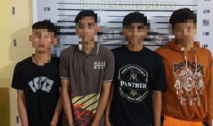 Resahkan Warga Kota Medan, Anggota Geng Motor Sadis Ditangkap