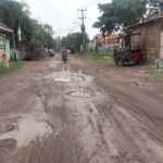 Perlu Perhatian Bertahun Tahun Jalan Inti Desa Kampung Sawah Belum Ada Perbaikan