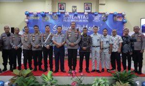 KAPOLRES MADINA HADIRI SYUKURAN HUT POLISI LALU LINTAS KE-67