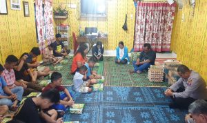 Sat Samapta Polrestabes Medan Berbagi Kasih Kepada Anak Yatim Piatu Yayasan Jembatan Kasih Setia