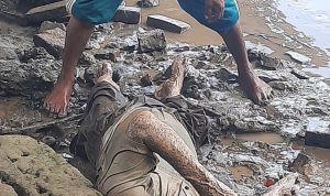 Jasad Sunandio Ditemukan Membusuk Di Bawah Jembatan Sungai Wampu