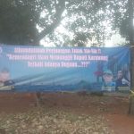 Usai Wartawan Indonesia Bersatoe Menyerukan Aksi di Kemendagri, IWO Indonesia Sebar Spanduk Berisi Tegakkan Keadilan Hukum