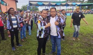 Ketua PAC IPK Labuhan Deli Agus Salim Bawa Ratusan Anggotanya Hadiri Pelantikan IPK Medan Labuhan
