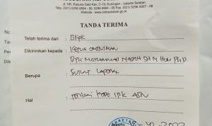 Terkait Pelangaran Berat ASN, Dani Ramdan Di Laporkan BKPK Ke Mendagri, KSN, Menpan RB, Gubernur Dan Ombudsman RI