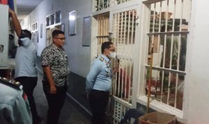Pastikan Terpenuhinya Sarpras dan Kemananan Lapas, Kadivpas Kanwil Kemenkumham Sumut Lakukan Monev ke Lapas Pem. Siantar