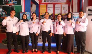 Kadiv Pemasyarakatan Kunjungi Booth Kanwil Kemenkumham Sumut Pada TNI EXPO 2022 Kota Medan