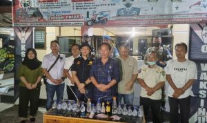 Tim Gabungan Grebek Kampung Narkoba Aek Kanopan, Robohkan 10 Gubuk Tempat Transaksi 