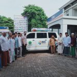 BRI peduli serahkan 1 unit ambulan ke Yayasan Hamida yang berada di kecamatan Lemahabang