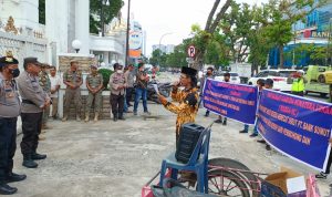 Selamatkan Bank Sumut, Margasu Demo Mobile Banking Ilegal ke Kantor Gubsu