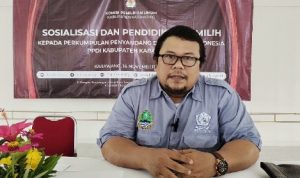 Ketua PPDI Jabar Jadi Narsum Sosialisasi KPU Karawang