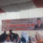 Anggota DPRD Fraksi Gerindra Ihwan Ritonga Giat Reses