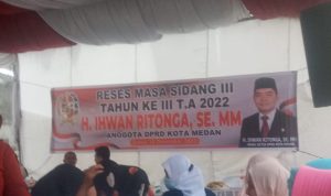 Anggota DPRD Fraksi Gerindra Ihwan Ritonga Giat Reses